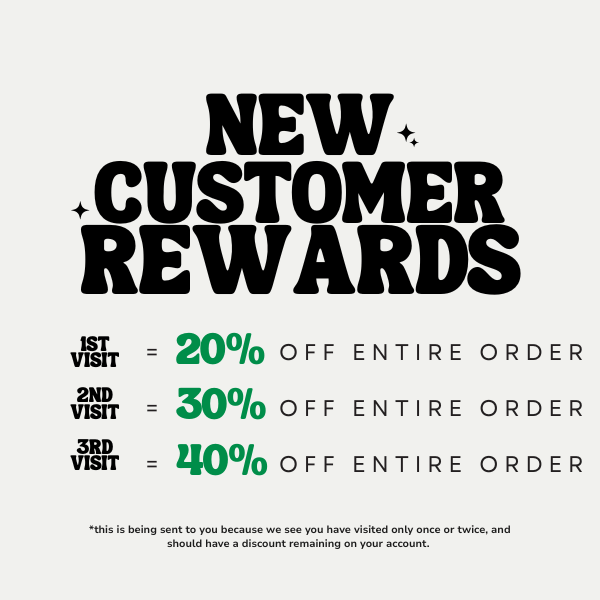 new customer rewards