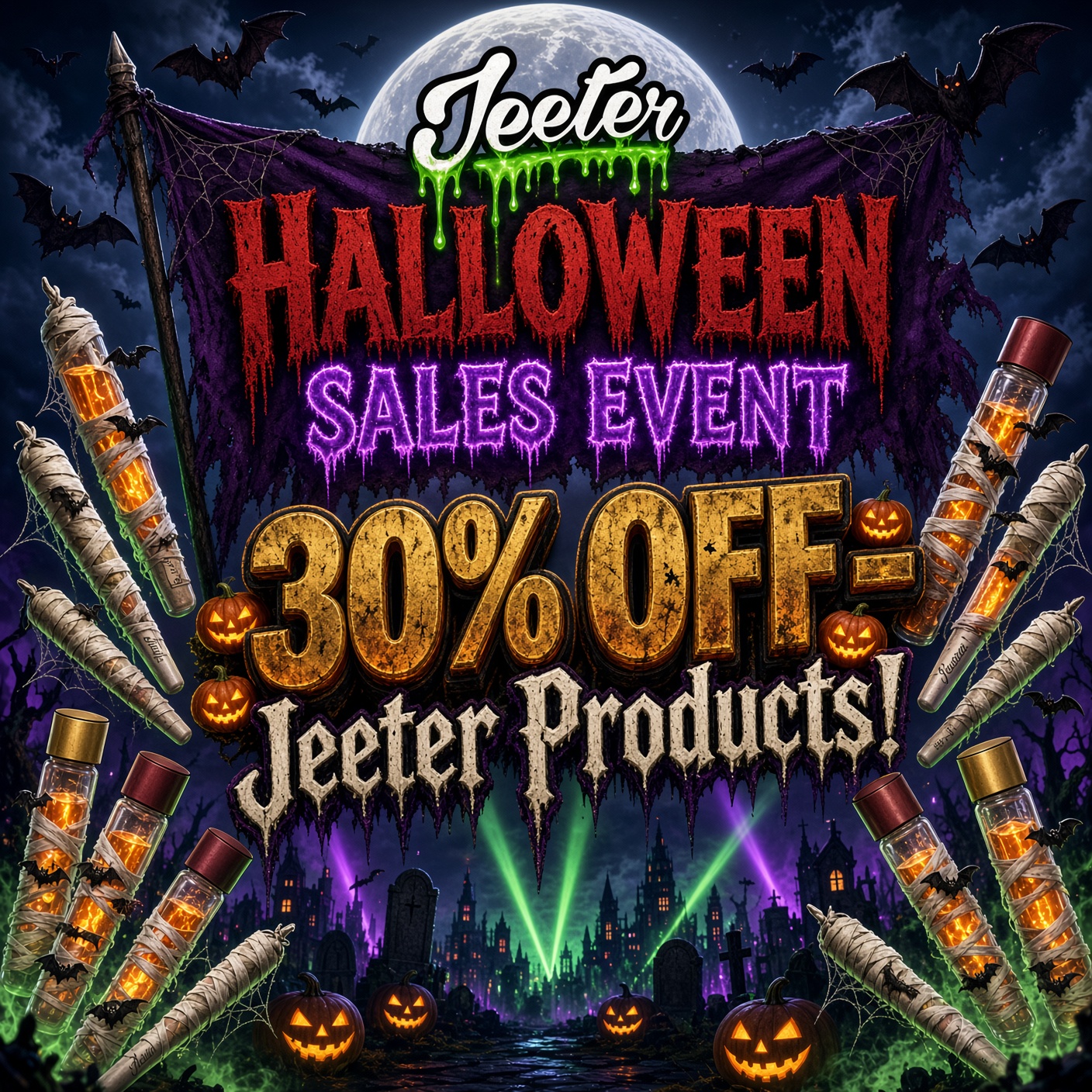 JEETER HALLOWEEN DEALS